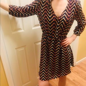 Multicolored lightweight summer dress